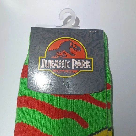 Jurassic Park Socks NWT - Picture 2 of 4